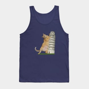 Pisa Cat Tank Top